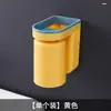 Portacepillos de dientes, Vaso para cepillos de dientes, Enjuague bucal, Montado en la pared del baño, Sin perforaciones, Montado en la pared, Caja de almacenamiento de celebridad de internet, Set de cepillos de dientes