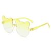 Gafas de sol para niños con marco redondo lindo de oso, verano, gafas de sol para bebé a la moda