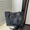 Bolsa de Gran Capacidad para Desplazamiento 2025 Nueva Bolsa Versátil Bolso de Mano de Moda Retro de Alta Gama para Mujer Bolso Tote de Hombro