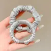 2026 Novo Elástico de Cabelo de Alta Elasticidade com Acabamento em Cetim, Toque de Luxo, Argola de Cabelo Dopamina de Verão para Mulheres, Elástico Fofo para Crianças