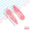 Pinza de clip Bb para Niños y Adultos DIY Gota de Agua 5cm Color Caramelo Transparente Gelatina Plástico Colorido Accesorios para Pinzas de Pelo Lindos