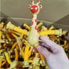 Brinquedos telescópicos 3D de celebridade da internet descompressão cura brinquedos pequenos descompressão impressão telescópica 3D rede brinquedos de deformação atacado