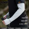 Komy Esportes de Montanhismo ao Ar Livre Mangas de Gelo Proteção Solar de Verão Anti-UV Secagem Rápida Mangas de Gelo Luvas Masculinas