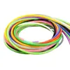 Tubo de Silicona de Colores Resistente a Altas y Bajas Temperaturas, Popote para Taza de Agua, Manguera de Silicona Transparente Antibacteriana de Grado Alimenticio, Manguera para Cafetera