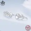 Ganchos de Oreja de Lirio de Calas con Diseño Elegante de Aifula Pendientes Versátiles Plata de Ley S925 Pendientes de Moda Joyería al por Mayor para Mujeres