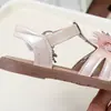 Tallas 23-27 Sandalias de Verano para Niñas Zapatos de Princesa para Niños Zapatos para Bebés Niñas Pequeñas 6042