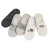 Calcetines Invisibles de Gato Lindos para Mujer, Calcetines Finos de Corte Bajo para Primavera y Verano, Antideslizantes de Silicona, Calcetines Invisibles de Dibujos Animados Lindos