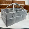 Bolsa de pañales de fieltro Amazon transfronteriza, bolsa de almacenamiento grande para mamás, bolsa de almacenamiento plegable portátil conveniente fábrica