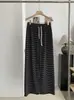 KEKEZOON 2026 Otoño Nuevo Estilo Coreano Elástico Cintura Alta Cordón Pierna Ancha Pantalones Deportivos Mujer Sueltos Largos 8907