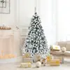 Adornos para árbol de Navidad aterciopelados, blanquecinos, copos de nieve, otros, China, Taiwán, otros