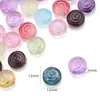 Lollipop de esmalte de color vidrio degradado material DIY accesorios de joyería pulsera pulsera colgante colgante llavero al por mayor