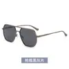 Gafas de Sol Polarizadas para Hombre, Protección Solar Especial para Conducir, Gafas de Sol Metálicas para Mujer, Gafas Antirreflejos UV Sapo