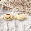 Acessórios de cabeça de gato de pelúcia de desenho animado broche de gatinho com laço acessórios para cocar acessórios para roupas bolsa sapatos meias acessórios para capa de celular