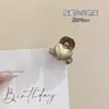 Pinza de Agarre Mini Pequeña Amorosa para Mujer Sentido de Alta Gama 2025 Nuevo Pasador de Pelo de Princesa Pasador de Flequillo Pasador de Cabello Roto Tocado