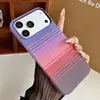 Adecuado para funda de teléfono Apple 18Promax, funda protectora de media cubierta de fibra de carbono con patrón de Kevlar magnético iPhone17
