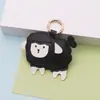 Bolsa de Chaveiro Pingente de Ovelha Fofa Feita à Mão em Couro Personalizada Nicho Unissex Versátil Cordão de Cordeiro Atacado