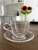 Venta al por mayor de fábrica vaso pequeño de vidrio blanco alto para restaurante, taza de té, vaso de agua para el hogar, se puede imprimir logotipo, vaso pequeño de café multiusos