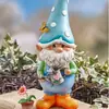 Adornos de Enanos de Patio al Aire Libre Creativas Estatuas de Enanos Regando Adornos de Decoración de Jardín Artesanías de Resina