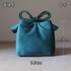 Bolsa de Armazenamento para Viagem para Conjunto de Chá de Tecido Erya Bule Xícara de Chá de Fair Cup Bolsa de Veludo Portátil Conjunto de Chá de Viagem