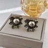 Joyas Vintage Medievales Pendientes Elegantes Estilo Palacio Retro Francés Lujo Accesible Pendientes Estilo Antiguo de Gama Alta Venta al por Mayor