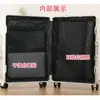 Mala de Viagem 24 polegadas Estojo de Carrinho de Grande Capacidade, PC Espessado, Resistente ao Desgaste, Alto Valor Estético, Mala de Viagem com Rodas Universais para Viagens de Lazer