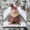 Uma Variedade de Novas Figuras Fofas de Gnomos de Natal Carregando Presentes, Decorações de Feriado para Pátio e Jardim, e Adereços Decorativos