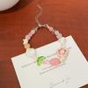Pulseira de Miçangas Coloridas de Dopamina de Verão Personalidade Infantil Doce Exquisita Moda Criativa Desenho Animado Pulseira Versátil para Mulheres