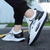 Sapatos Masculinos 2026 Novo Estilo Coreano Sola Grossa Couro Moda Tênis de Corrida Masculino Esportivo Casual Tendência Tênis Pai Masculino