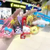 Chaveiro Pingente Série Cartoon Donut Sanrio Transfronteiriço Casal Bolsa Chaveiro de Carro Enfeites para Pendurar na Bolsa