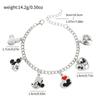 Venda transfronteiriça Europeia e Americana de cinema e televisão animação dos desenhos animados Mickey Mouse pulseira de jóias Mickey diy pulseira de jóias por atacado