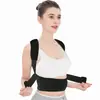 Cinto ortopédico para correção de postura cifótica, cinta para corcunda invisível, para usar por baixo da roupa, fino, respirável, para homens e mulheres