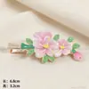 Nuevo Pasador de Flores de Amazon, Pinza de Garra de Tulipán de Alta Gama y Exquisita, Pinza de Tiburón de Girasol Estilo Coreano, Accesorio Grande para el Cabello