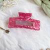 Pinza de Acetato Tipo Tiburón Pasador para el Cabello Parte Posterior de la Cabeza Pinza para el Cabello Pasador 2023 Nuevo Clip de Gama Alta Tocado Diseño Hecho a Mano