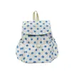 Nova mochila feminina de grande capacidade, simples, estilosa, casual, versátil, adequada para viagens curtas, design de bolinhas, leve e única