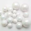 Navidad Nueva y Colorida Bola Blanca Navideña Bola Blanca Fantasía para Mascotas Decoración de Árbol de Navidad Bola Transparente Colorida Galvanizada