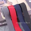 En Stock Banda de Borde Plegable Gruesa Elástica Blanca y Negra de 2 cm para Bolsas, Accesorios de Sombrero y Materiales Tejidos Densos de Poliéster