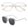 TP1027 lente magnética de cara grande se puede equipar con montura para miopía un espejo de doble uso para conducir gafas de sol polarizadas especiales
