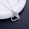 Explosões Transfronteiriças Joias Femininas Joias de Nicho Femininas Colar com Pingente de Asas de Anjo Simples de Alta Qualidade Colar de Amor Feminino