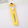 Cuchillo de Arte Personalizado Creativo Lindo Cuchillo de Dibujos Animados Desmontable Cuchillo Express Suministros Culturales para el Aprendizaje Cuchillo para Papel Tapiz Hecho a Mano Venta al por Mayor