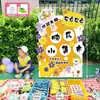 Painel Decorativo para Escola Primária Cartaz Cabine Kt Arranjo de Coração Feira de Artesanato Venda de Caridade Infantil Painel de Exposição de Marca Atividade Jardim de Infância