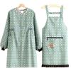 Nuevos Overoles Antifouling Delantal de Lona Fresca Cocina Doméstica Cocinar Cintura Resistente a la Suciedad Ropa de Trabajo Protector de Trabajo Mujer