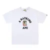 Modelo nuevo 2026, 230 gramos, versión auténtica de la marca de moda PE, nueva camiseta de manga corta de verano, estilo unisex para pareja, corte holgado