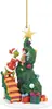 2023 Los Más Vendidos Adornos para Árbol de Navidad Colgante Acrílico Divertido Grinch Verde Coche Decoración del Hogar Adornos Colgantes