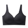 Sujetador de talla grande con tiras de gelatina sin dejar marcas, ropa interior para mujer con pecho grande y pecho pequeño, antiflacidez y soporte suave de talla grande