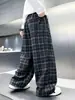 Pantalones Casuales de Cuadros para Niños, Novedad Otoño 2026, Pantalones de Pierna Recta Holgados a la Moda para Niños Pequeños y Mayores, Versátiles para Primavera y Otoño