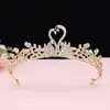 Tiara Corona Novia Vestido de Boda Accesorios para el Cabello Escenario Anfitrión Bienvenida Barroco Reina Accesorios Cumpleaños Mujer Venta al por Mayor