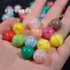 Listras Circenses Coração Coração Glitter DIY Colar Pulseira Brincos Joias Retrô Colorido Infantil Feito à Mão Contas Feitas à Mão