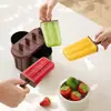 Molde para paletas y helados para uso doméstico, una herramienta genial para el verano para hacer helados caseros, paletas de hielo y bonitos moldes para cubitos de hielo