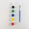 Máscara de Ópera de Pequim pintada à mão DIY, rosto de gato em papel machê, meia-face de raposa, rosto infantil sem cor para meninos e meninas, rabiscos em rosto inteiro