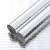Pegatina de pared impermeable resistente a altas temperaturas para estufa, papel tapiz autoadhesivo a prueba de humedad para gabinetes de cocina, pegatina a prueba de aceite para cocina, papel de aluminio, papel de aluminio, engrosado